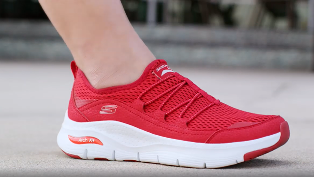 Skechers Arch fit for flat feet Supersports Online